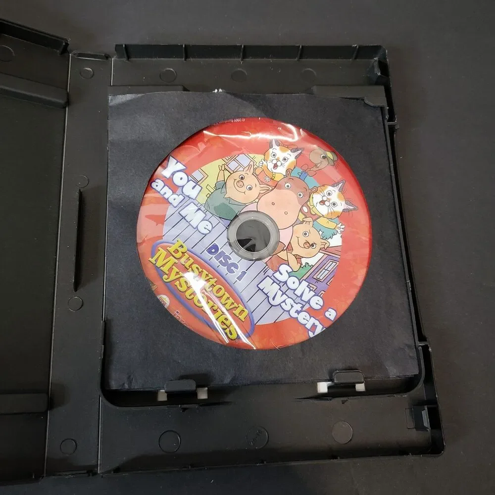Richard Scarry Busytown Mysteries: You & Me Solve a Mystery DVD Set 26 episodes